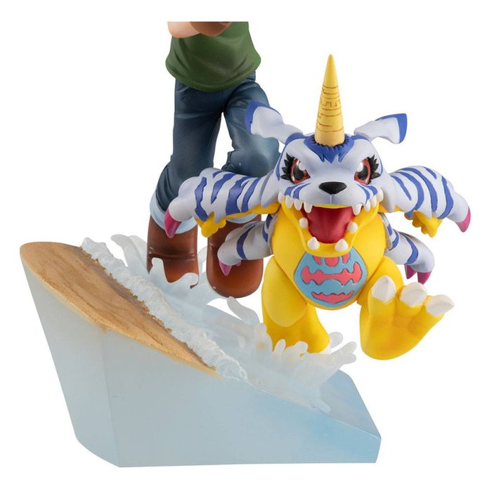 Megahouse Figura G.E.M Digimon Adventure Yamato Ishida & Gabumon PVC 12 cm