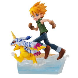 Megahouse Figura G.E.M Digimon Adventure Yamato Ishida & Gabumon PVC 12 cm