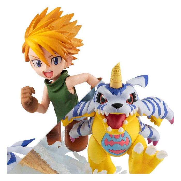 Megahouse Figura G.E.M Digimon Adventure Yamato Ishida & Gabumon PVC 12 cm
