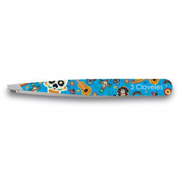 Tres Claveles Pinza de Depilar Sesgada Mex Inox 9,5 cm