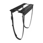 Aisens MPC07-209 Soporte para CPU Bajo Mesa con Correa, Negro