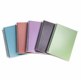 Bloc Carchivo Metal Tapa Pp A5 80H Surtido Expositor De 10