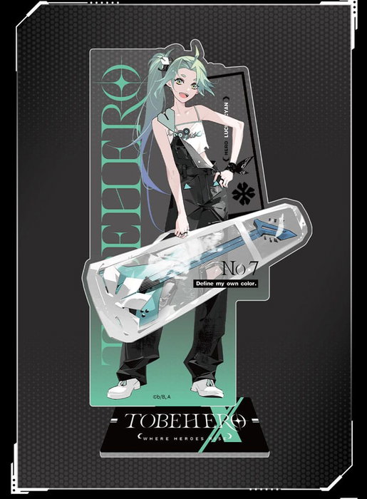 To Be Hero X Figura acrilico Hero Show Series Lucky Cyan 17 cm