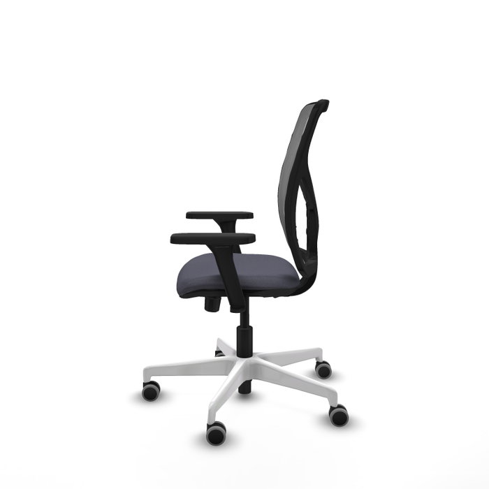 PIQUERAS Y CRESPO Silla de oficina Motilla Gris con Brazos 3D y Mecanismo Sincro/Traslack PIQUERAS Y CRESPO Silla de oficina Motilla Gris con Brazos 3D y Mecanismo Sincro/Traslack