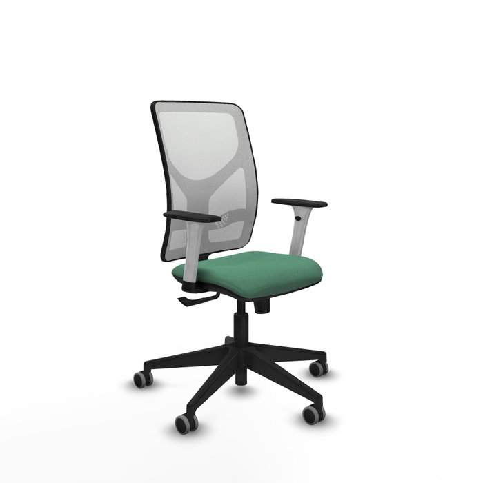 PIQUERAS Y CRESPO Silla de oficina Motilla con mecanismo Sincro Verde esmeralda PIQUERAS Y CRESPO Silla de oficina Motilla con mecanismo Sincro Verde esmeralda