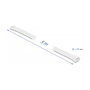 DeLOCK 20695 Funda trenzada extensible 5 m x 19 mm Blanco