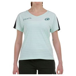Camiseta de Manga Corta Mujer Bullpadel Bea 25V Azul cielo Pádel 41 1/3
