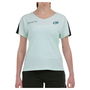 Camiseta de Manga Corta Mujer Bullpadel Bea 25V Azul cielo Pádel 41 1/3
