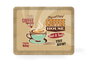 Inde Bandeja Melamina 27x21 cm Surtido Retro La Mediterránea (18 Unidades)