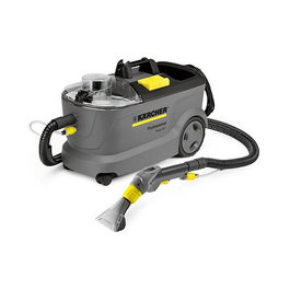 Kärcher Professional Puzzi 10/1 Teppichreiniger – Limpiador de Alfombras y Suelos Duros, 1250W, Tanque 8.7L, Aspiradora de Agua, 22 kPa, Color Negro/Amarillo
