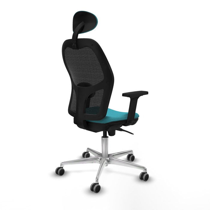 PIQUERAS Y CRESPO Silla de oficina Jorquera Turquesa y Negro PIQUERAS Y CRESPO Silla de oficina Jorquera Turquesa y Negro