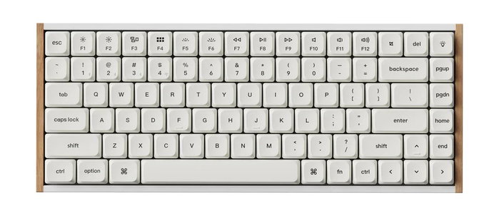 Keychron K3U-Q1Z Teclado Gaming 75% Red Switch RGB Blanco Keychron K3U-Q1Z Teclado Gaming 75% Red Switch RGB Blanco