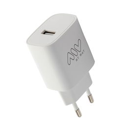 myway cargador de pared USB A 15W blanco