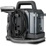 MEDION MD100122 Limpiador de Vapor Inalámbrico para Tapicería, Agua Fría, 750W, 15 kPa, Manguera 5 m