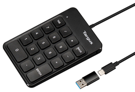 Targus AKP13GL Teclado Numérico Universal USB Negro