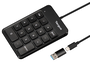 Targus AKP13GL Teclado Numérico USB 18 Teclas Negro