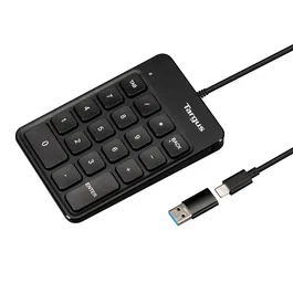 Targus Teclado USB con cable negro