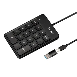Targus AKP13GL Teclado Numérico USB 18 Teclas Negro