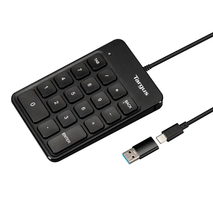 Targus AKP13GL Teclado Numérico USB 18 Teclas Negro Targus AKP13GL Teclado Numérico USB 18 Teclas Negro