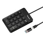 Targus AKP13GL Teclado Numérico USB 18 Teclas Negro