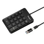 Targus Teclado USB con cable negro