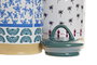 DKD Home Decor Botes de Gres Africa Mate Surtido
