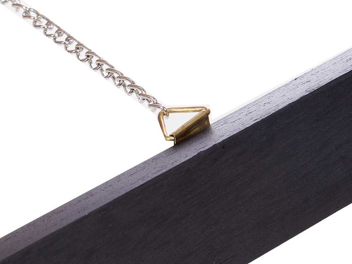 Giftdecor Espejo de Pie con Estructura de Madera, 40 x 145 cm, Color Negro