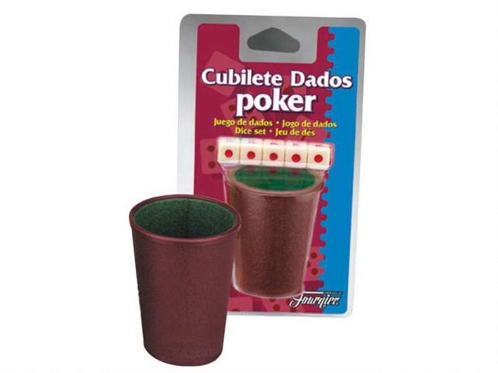 Fournier Cubilete con Dados de Poker