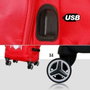 Karactermania Maleta de Cabina 4 Ruedas Spiderman Rojo