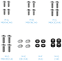 Tooq Soporte de Techo para Pantallas 32-75 Pulgadas Negro