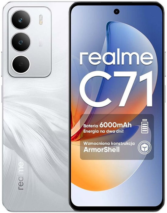 Realme C71 4GB 256GB White Swan NFC Realme C71 4GB 256GB White Swan NFC