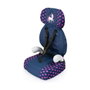 Reig Silla Coche Para Muñecas Deluxe Azul Marino