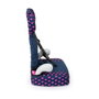 Reig Silla Coche Para Muñecas Deluxe Azul Marino