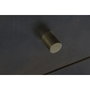 DKD Home Decor Armario Acacia y Metal ROMBO GOLD Marrón Oscuro