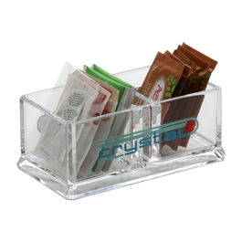 1946 Azucarero Té Sobres Doble 1946 Acrílico con dos apartados para cucharillas