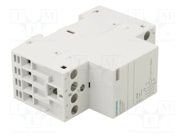 SIEMENS 5TT5830-0 Relé de instalación 230VAC 25A NO x4