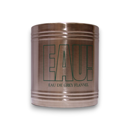 Conjunto, Geoffrey Beene, Eau de Grey Flannel, Portavasos de metal, Gris, 4 uds