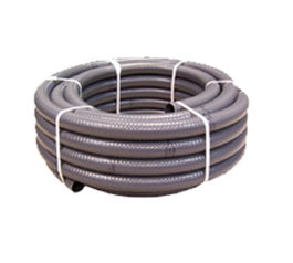 HIDROTUBO Tubería Flexible Gris de 20 mm, Rollo de 25 m