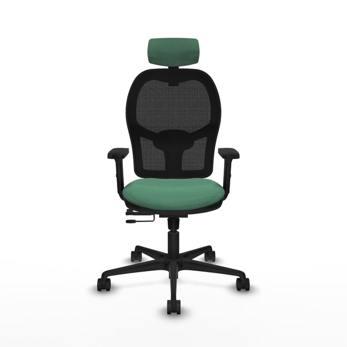 PIQUERAS Y CRESPO Silla de oficina Jorquera Verde esmeralda y Negro PIQUERAS Y CRESPO Silla de oficina Jorquera Verde esmeralda y Negro