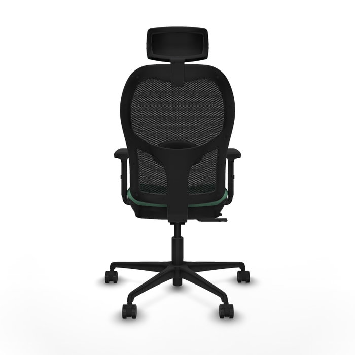 PIQUERAS Y CRESPO Silla de oficina Jorquera Verde esmeralda y Negro PIQUERAS Y CRESPO Silla de oficina Jorquera Verde esmeralda y Negro