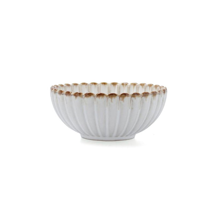Bidasoa Bol Milky Blanco con Relieve Bidasoa Bol Milky Blanco con Relieve