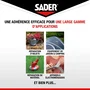 Sader Adhesivo Extra Fuerte AAAVH55006 - Reparación Extrema Transparente para Interior y Exterior en Todo Tipo de Superficies, 20 m x 50 mm