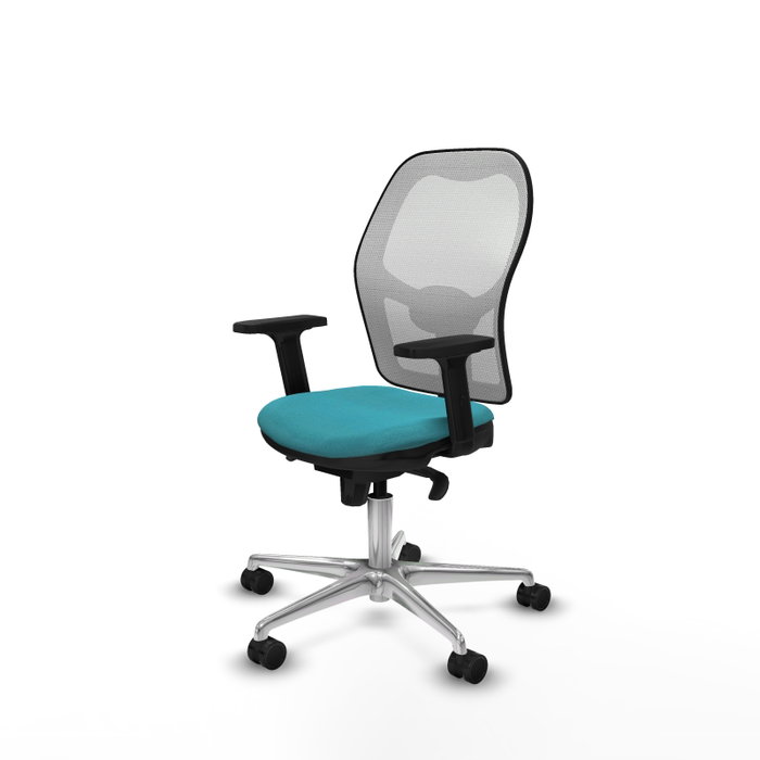 PIQUERAS Y CRESPO Silla de oficina Jorquera Turquesa y Blanco PIQUERAS Y CRESPO Silla de oficina Jorquera Turquesa y Blanco