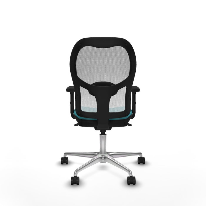 PIQUERAS Y CRESPO Silla de oficina Jorquera Turquesa y Blanco PIQUERAS Y CRESPO Silla de oficina Jorquera Turquesa y Blanco