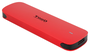 TooQ Caja Externa SSD M.2 NVMe TQE-2201R, USB 3.1 Gen2 10Gbps, Aluminio, Rojo, Sin Tornillos, Compatible con PCIe 2230/2242/2260/2280