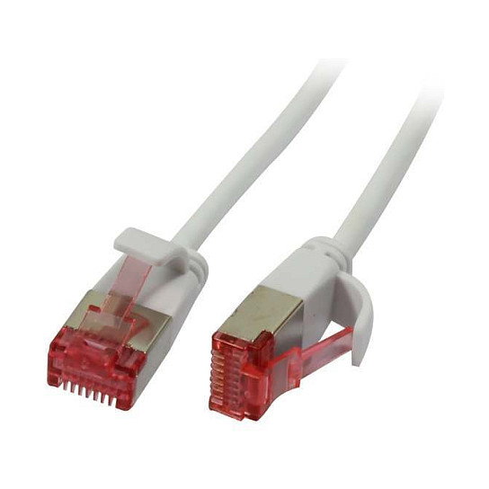 Synergy21 - Patchkabel RJ45, CAT6 1,5 m, U/FTP, 250 MHz, color blanco, slimline redondo 3,6 mm, para redes de alta velocidad Synergy21 - Patchkabel RJ45, CAT6 1,5 m, U/FTP, 250 MHz, color blanco, slimline redondo 3,6 mm, para redes de alta velocidad