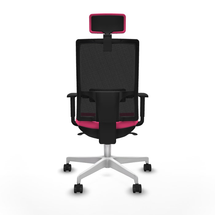 PIQUERAS Y CRESPO Silla de oficina Horna Rosa y Negro PIQUERAS Y CRESPO Silla de oficina Horna Rosa y Negro