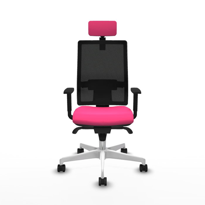 PIQUERAS Y CRESPO Silla de oficina Horna Rosa y Negro PIQUERAS Y CRESPO Silla de oficina Horna Rosa y Negro