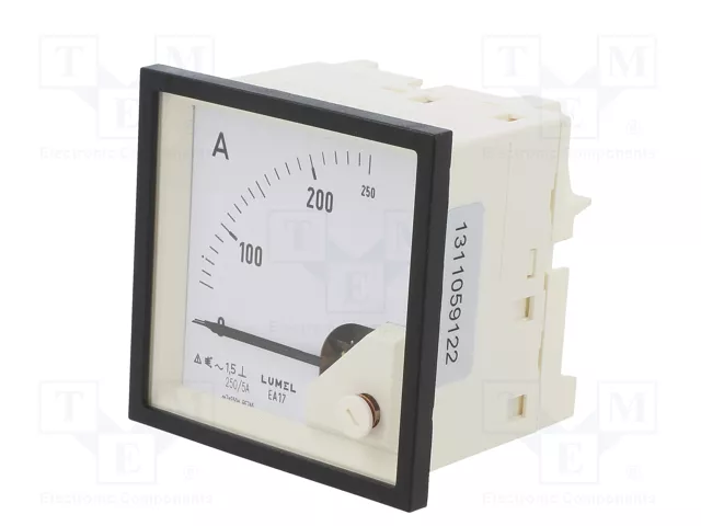 LUMEL EA17N Amperímetro para Panel True RMS 250A AC 600V