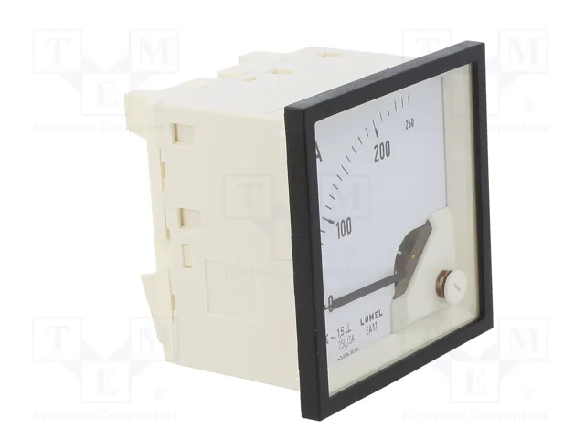 LUMEL EA17N Amperímetro para Panel True RMS 250A AC 600V